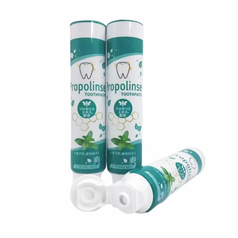 Custom Cosmetic Packaging 120g тегерек тиш пастасы бөтөлкө - Gusheng Packaging 1