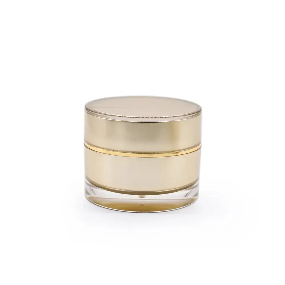 Glass Cosmetic Jars with Lids Factory for HomeRound Shaped 5