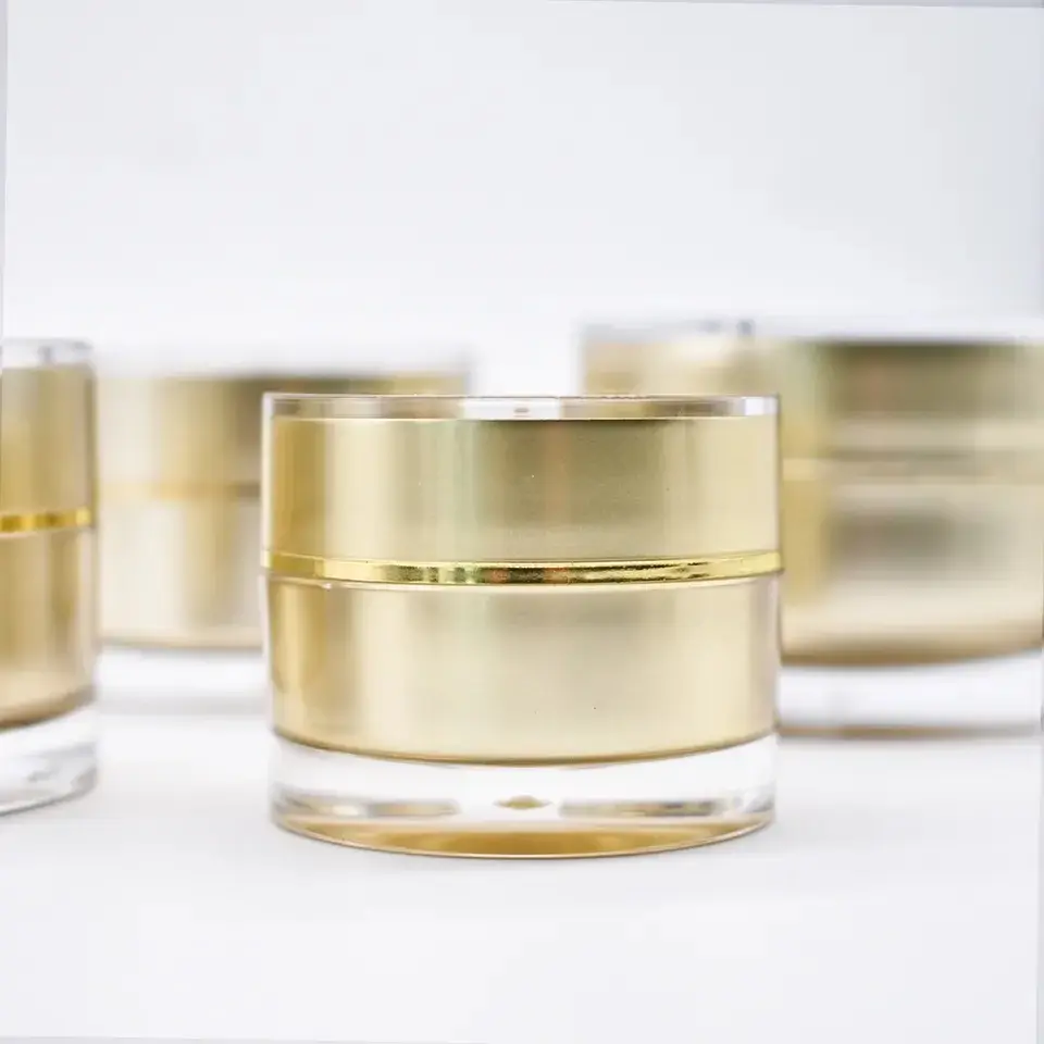 Glass Cosmetic Jars with Lids Factory for HomeRound Shaped 4
