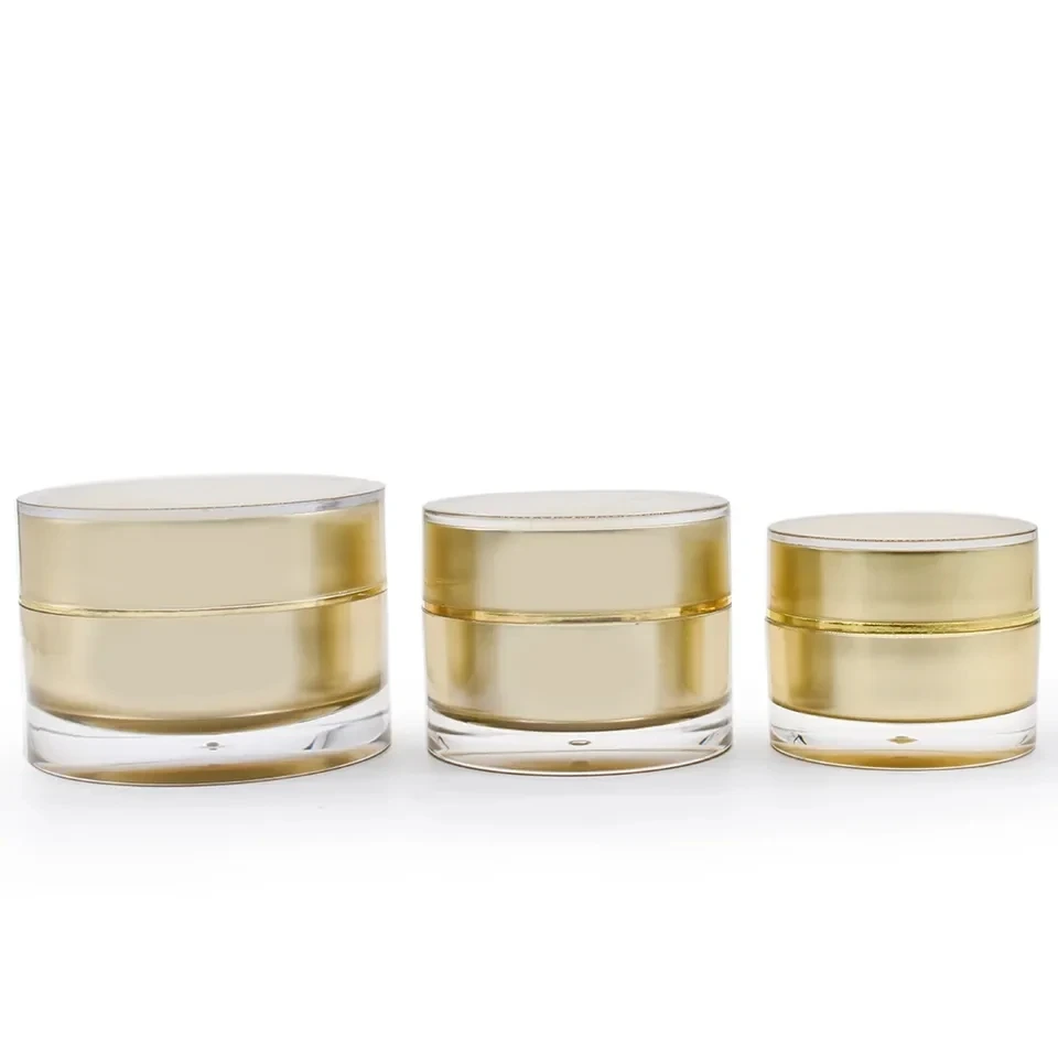 Luxury Acrylic Skincare Empty Cosmetic Face Cream Jars - Gusheng Packaging 1