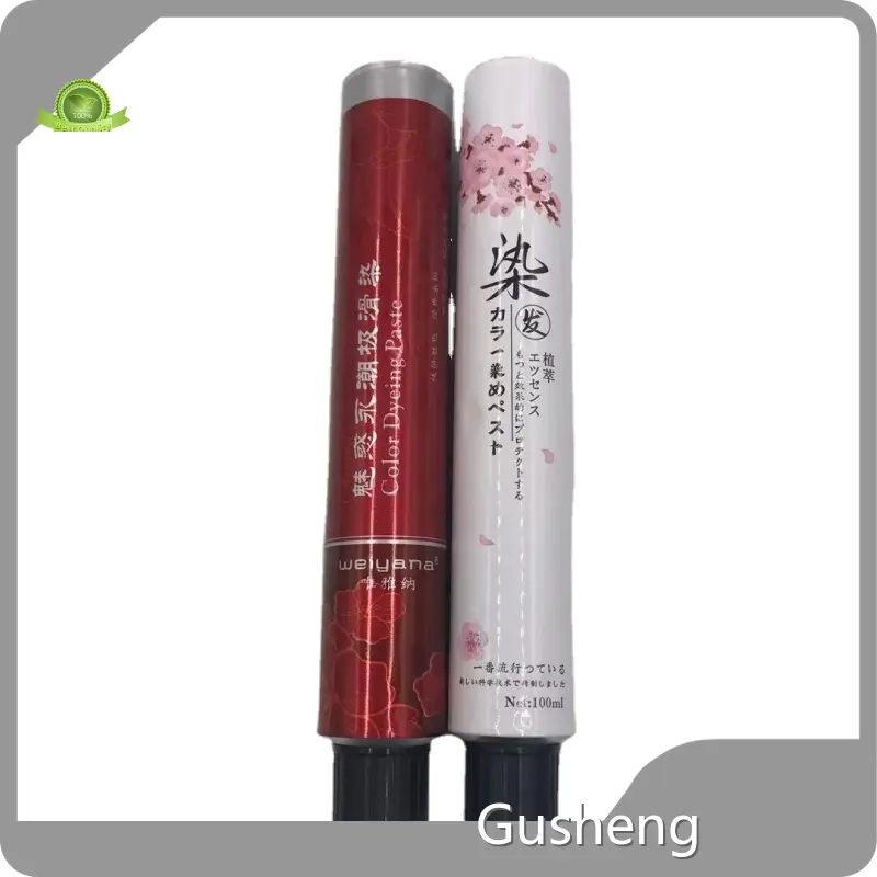 Gusheng Packaging White Toothpaste Tube Offset Printing White Toothpaste Tubesupplier 1
