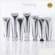 Black Glass Cosmetic Bottles 100g Screen Printingluxury 1