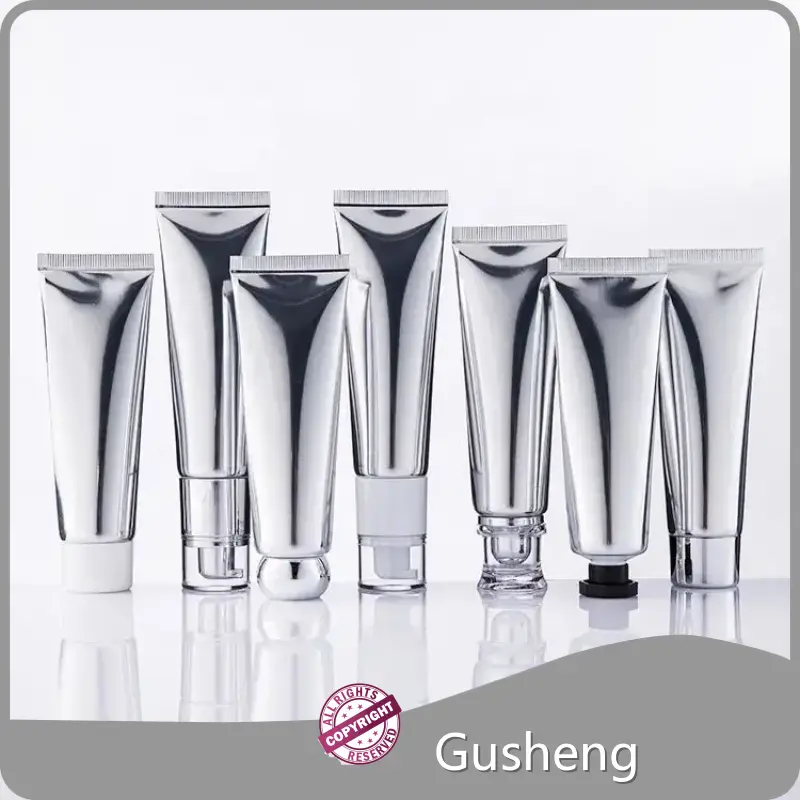 Gusheng Packaging Square Cosmetic Bottles Cosmetics Square Cosmetic Bottleswith Good Price 1