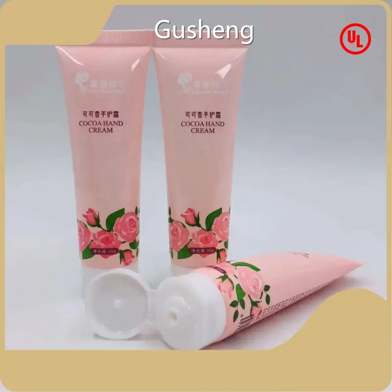 For Beauty Makeup Hand Cream Aluminum Tube Offset Printing by Gusheng Packaging 1