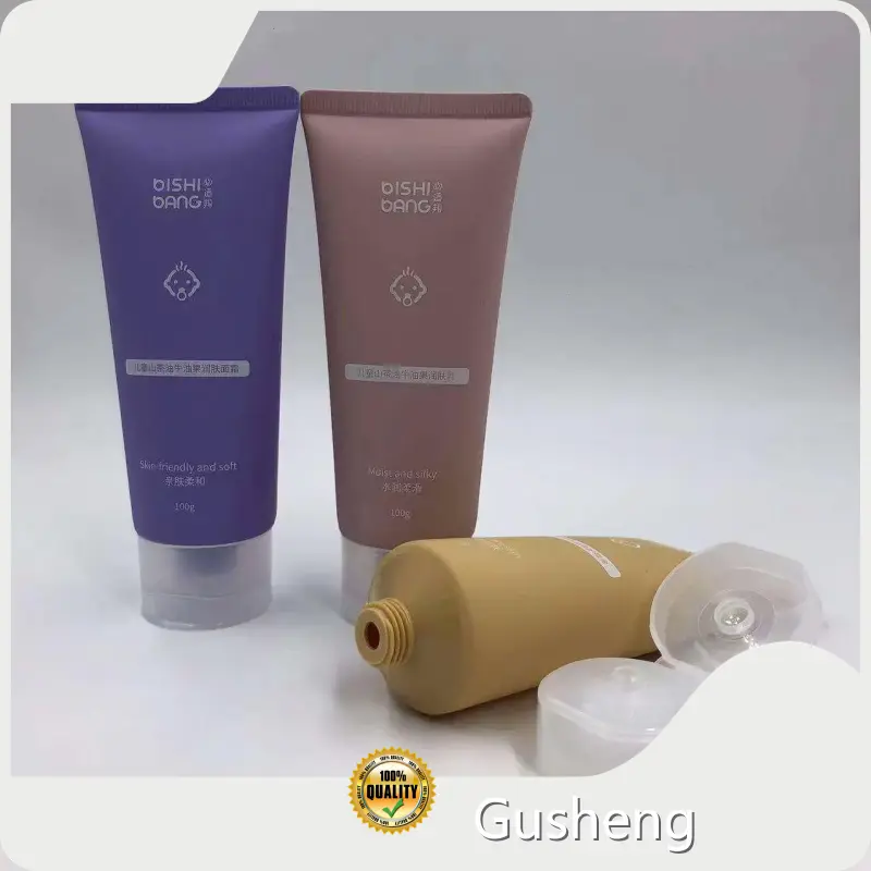 For Beauty Makeup Cosmetic Tube Manufacturers Hot Stamping by Gusheng Packaging 1