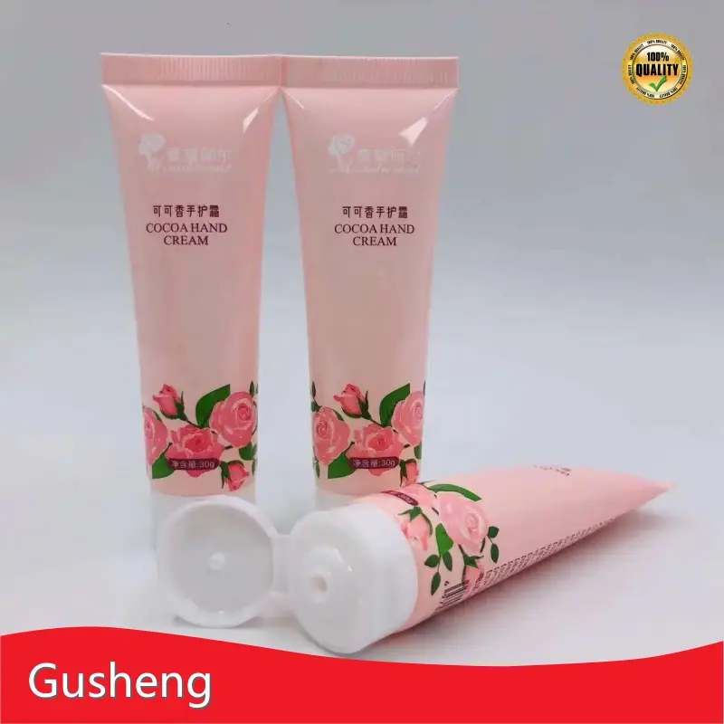 For Beauty Makeup Hand Cream in Metal Tube White by Gusheng Packaging 1
