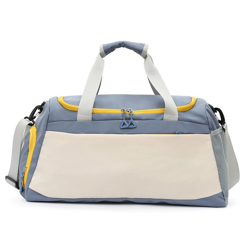 Petate de lujo del viaje de la moda de encargo de la capacidad grande de la combinación de colores para el bolso del viaje de la mujer 1