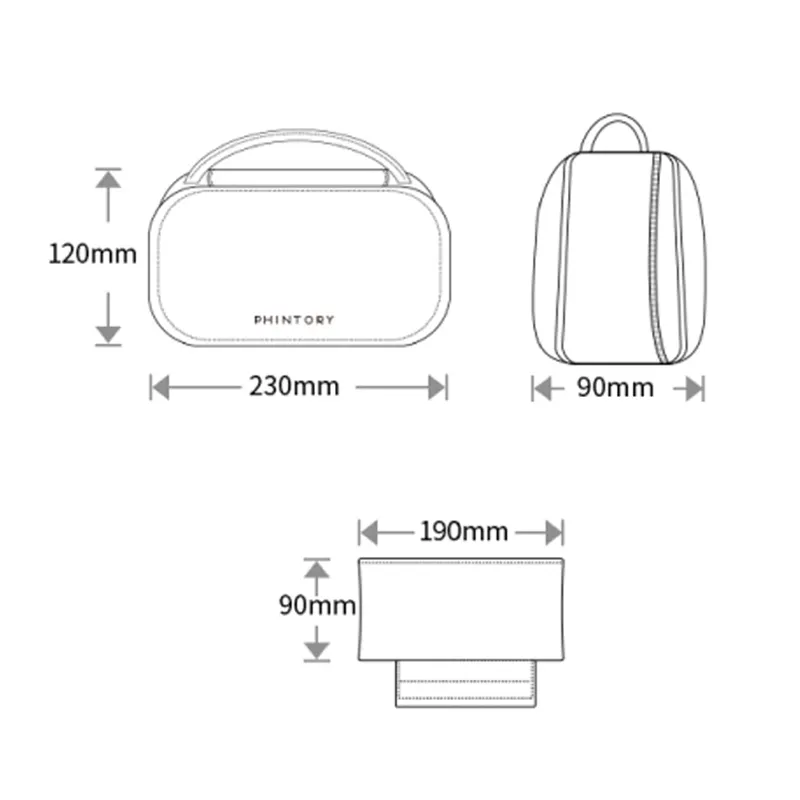 Lifestyle Bags Single Opp Bag Flattened Packaging by Honwee 4