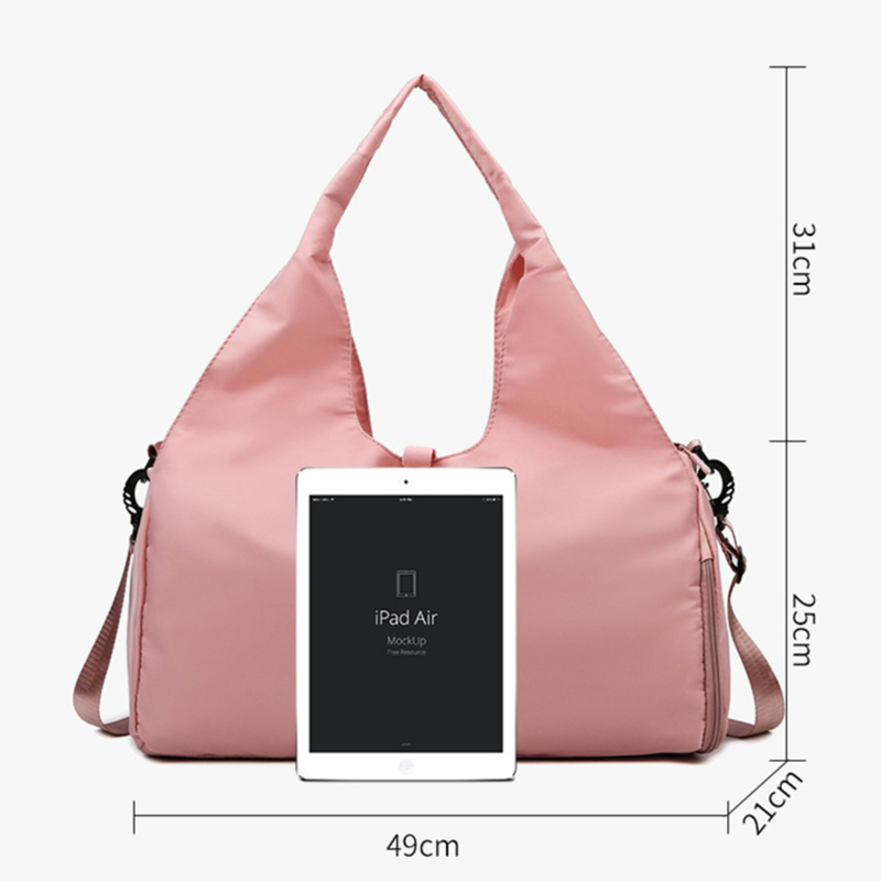 Factory direct sell large capacity yoga bag with shoes pocket and Large Yoga Mat Tote with Yoga Mat 6