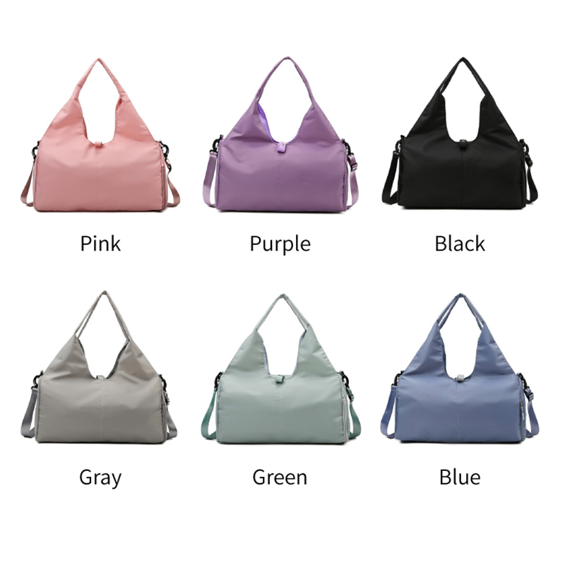 Factory direct sell large capacity yoga bag with shoes pocket and Large Yoga Mat Tote with Yoga Mat 7