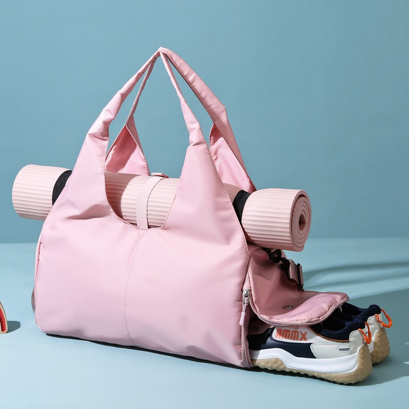 Factory direct sell large capacity yoga bag with shoes pocket and Large Yoga Mat Tote with Yoga Mat 4