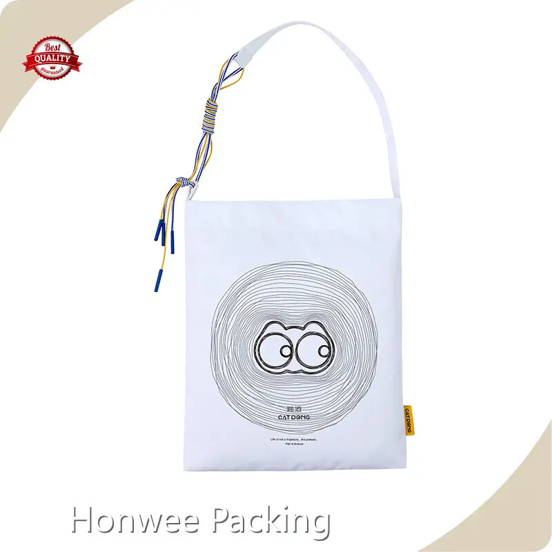 Custom Canvas Pouches White by Honwee 1