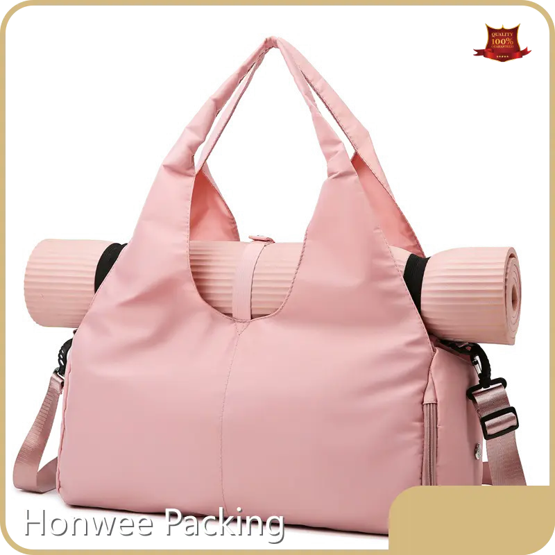 Custom Backpack Manufacturer Individual Opp Bag Flattening Package - - Honwee 1