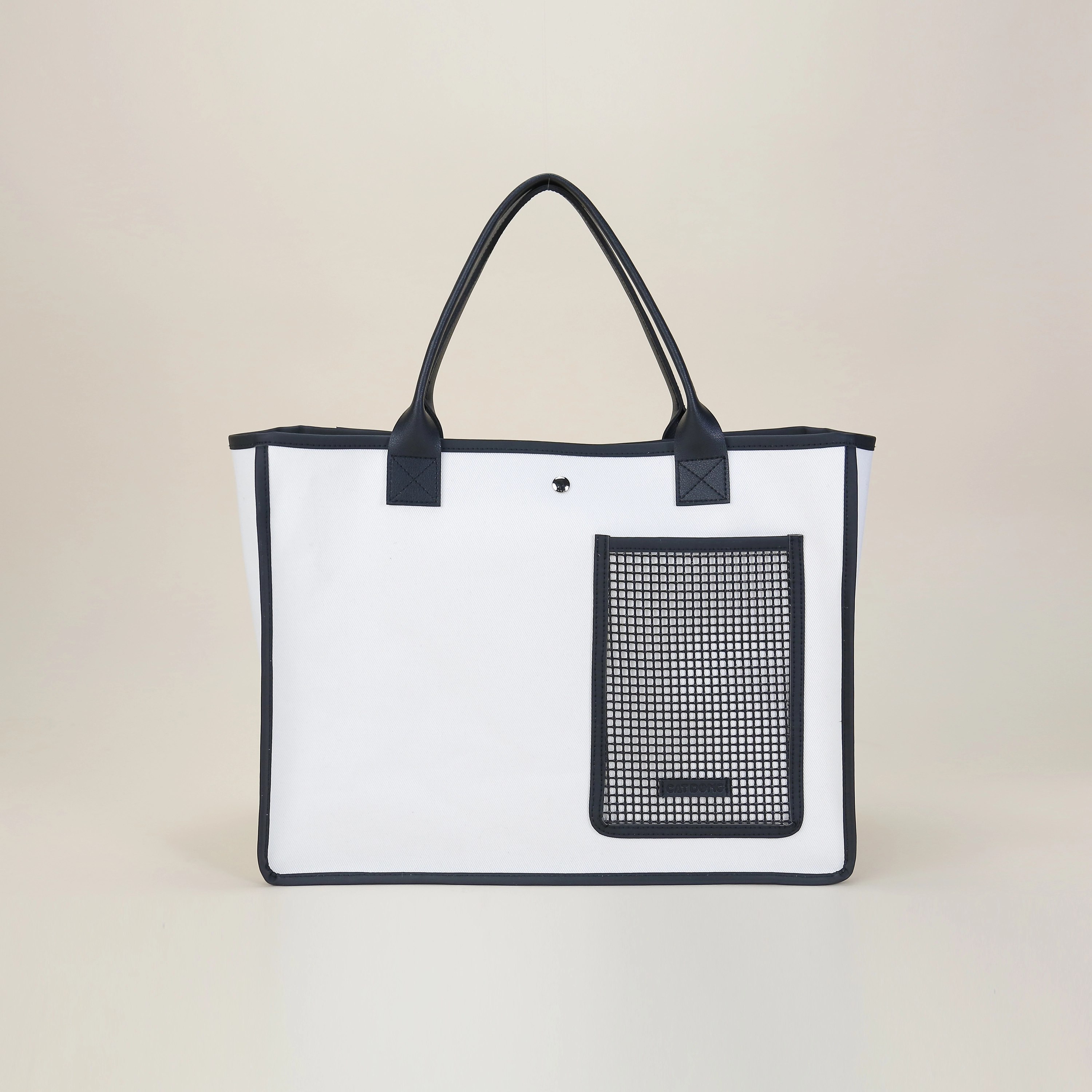 حقيبة تسوق سجادة يوغا قماشية قطنية قابلة لإعادة التدوير، مطبوعة بشعار قابل للتخصيص، قابلة لإعادة التدوير، بلون واحد، بتصميم مخطط ألوان رقمي - 1761219061064315 1