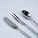 Flatware Sets for 12 L/C/Western Union/T/T Etc - for Home Use - Crystal Houseware 4