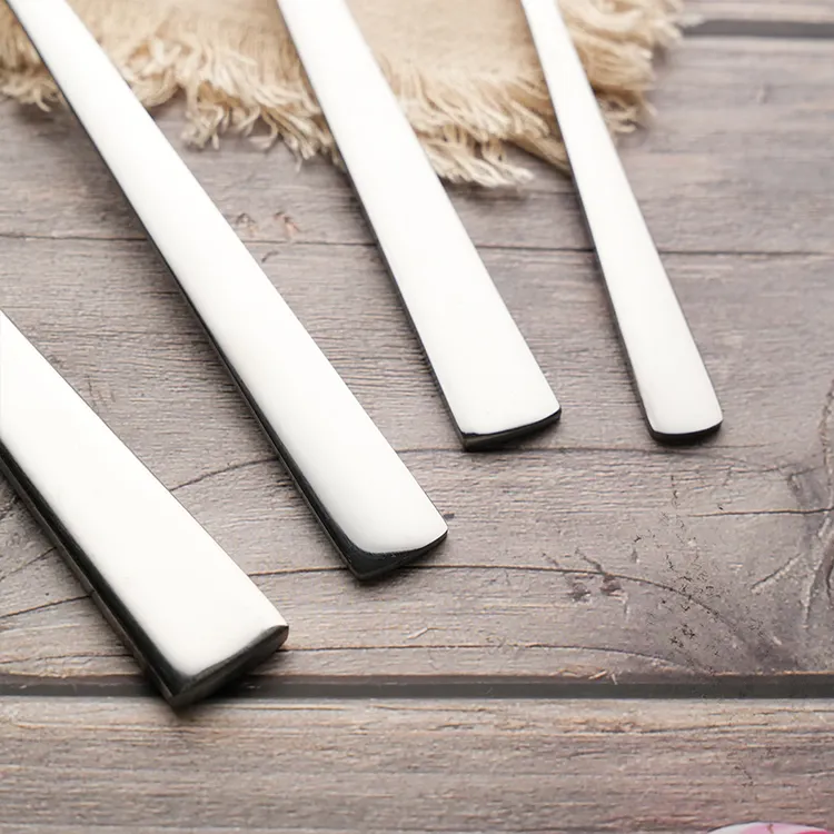 Factory Price Silver Flatware Set for Office 3
