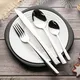 Factory Price Silver Flatware Set for Office 2