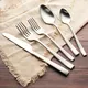 Crystal Houseware Stainless Steel Silverware Set T-0188M-S-L5 Stainless Steel Silverware Setmade in China 3