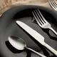 Crystal Houseware Stainless Steel Silverware Set T-0188M-S-L5 Stainless Steel Silverware Setmade in China 5