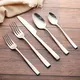 Crystal Houseware Stainless Steel Silverware Set T-0188M-S-L5 Stainless Steel Silverware Setmade in China 2