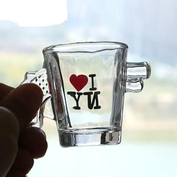 For Office Crystal Shot Glasses 5*3.5*5.8CM by Crystal Houseware 5