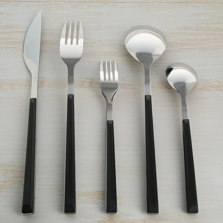 Factory Direct Silver Flatware Set for Office 6