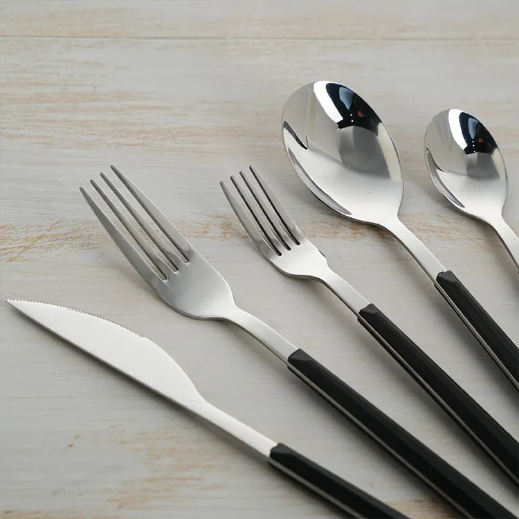 Factory Direct Silver Flatware Set for Office 4