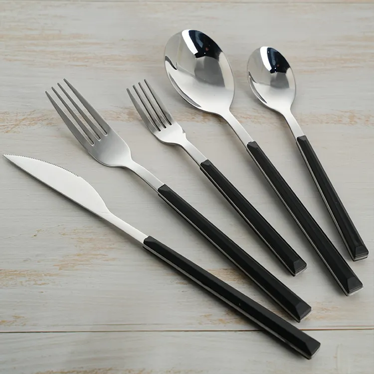 Factory Direct Silver Flatware Set for Office 3