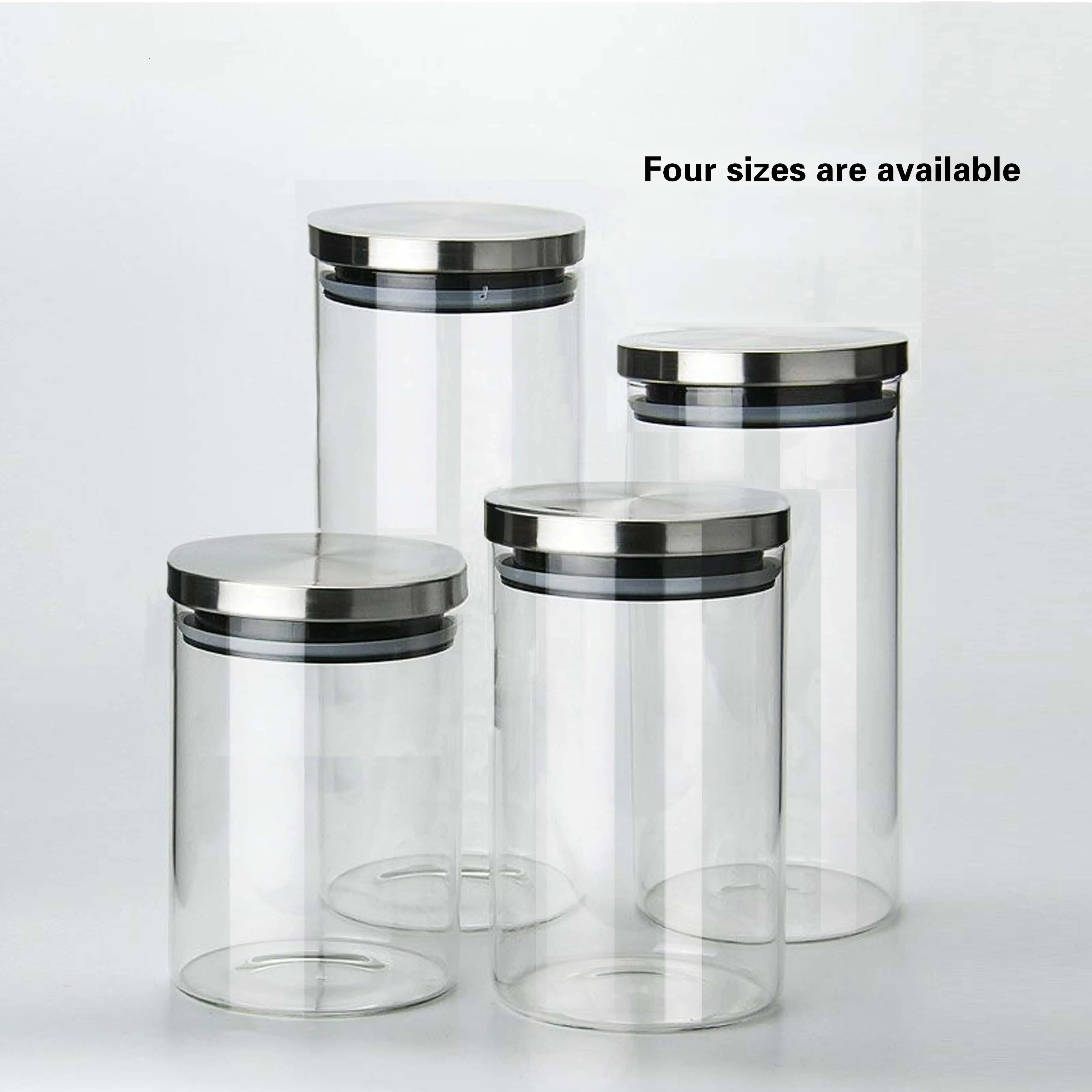 Fine Quality Glass Kitchen Storage Containers with Lids for Hotel 3