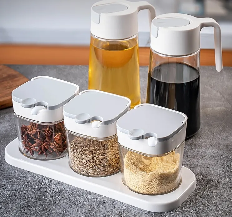 For Office Glass Kitchen Storage Containers with Lids China by Crystal Houseware 4