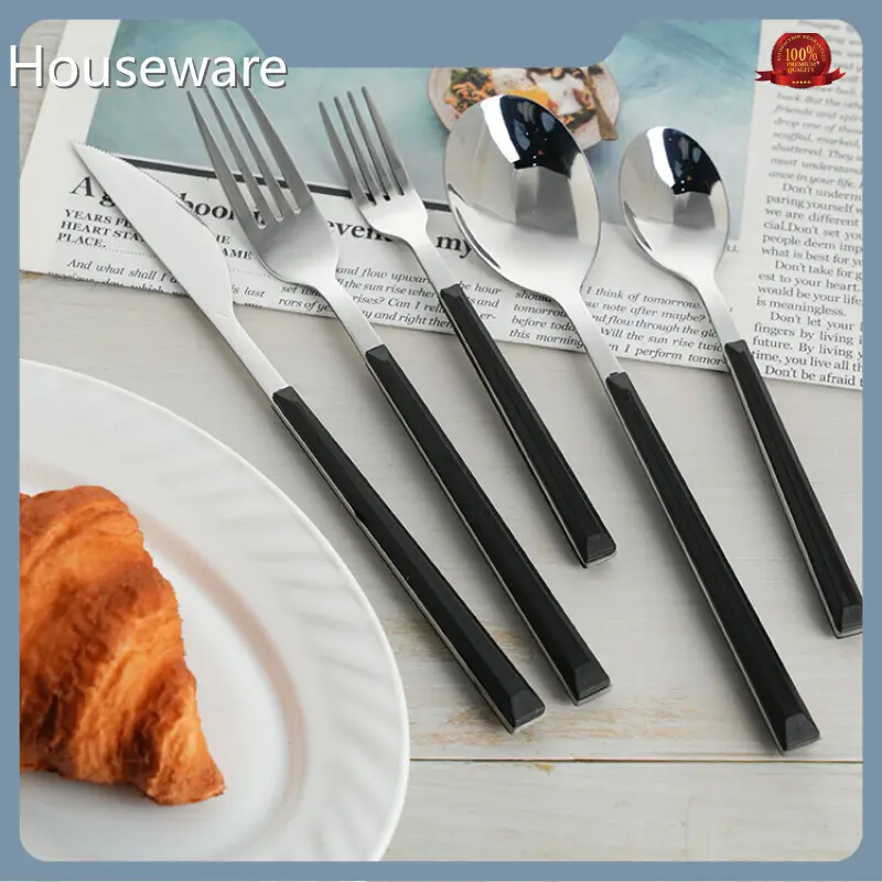 Factory Direct Silver Flatware Set for Office 1