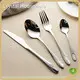 Crystal Houseware Black Flatware T-0453-S-L4 Black Flatwaredirectly Sale 1