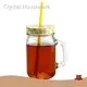 Crystal Houseware Drinking Glass with Lid and Straw Soda Lime Glassfactory 1