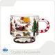 Custom Madecustom Glass Mugs for Hotel Carton 9X7X8.2 Cm 1