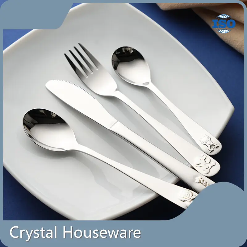 Durable Stainless Steel Childrens Utensils for Kitchen 1