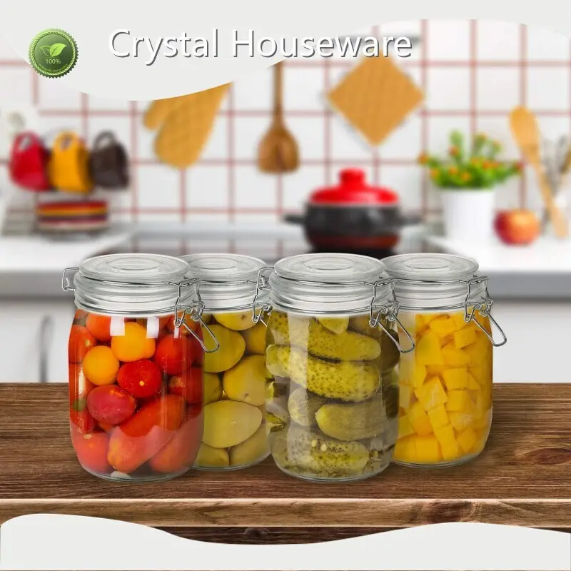 Customizedpantry Jars for Kitchen Soda Lime Glass China 1