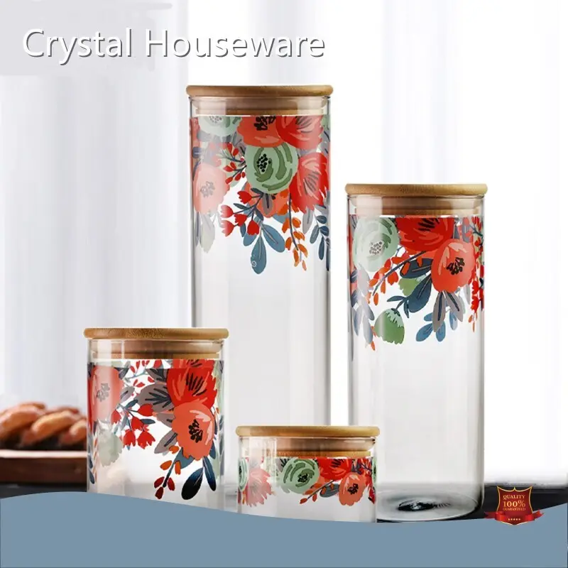 Pyrex Storage Containers for Hotel High Borosilicate Glassfactory 1