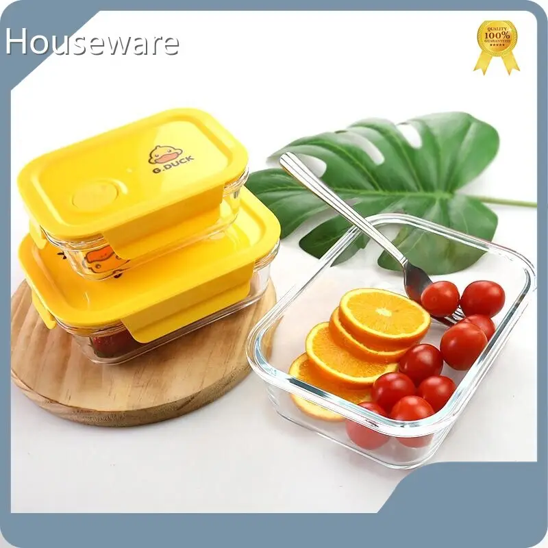 Crystal Houseware Glass Storage Jars with Lids Chinamanufacturing 1