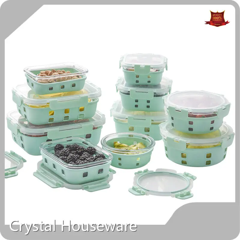 Crystal Houseware Airtight Glass Containers High Borosilicate Glassfrom China 1