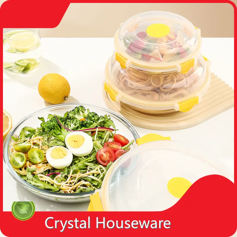 Glass Food Container Supplier for Office Chinafactory Direct Supply 1