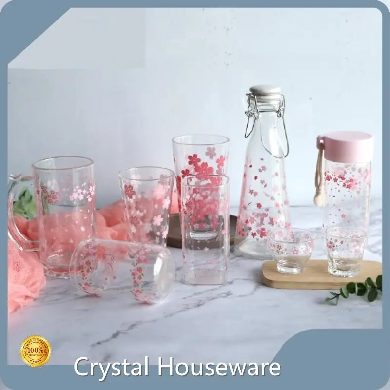 For Hotel Personalized Bar Glasses China by Crystal Houseware 1