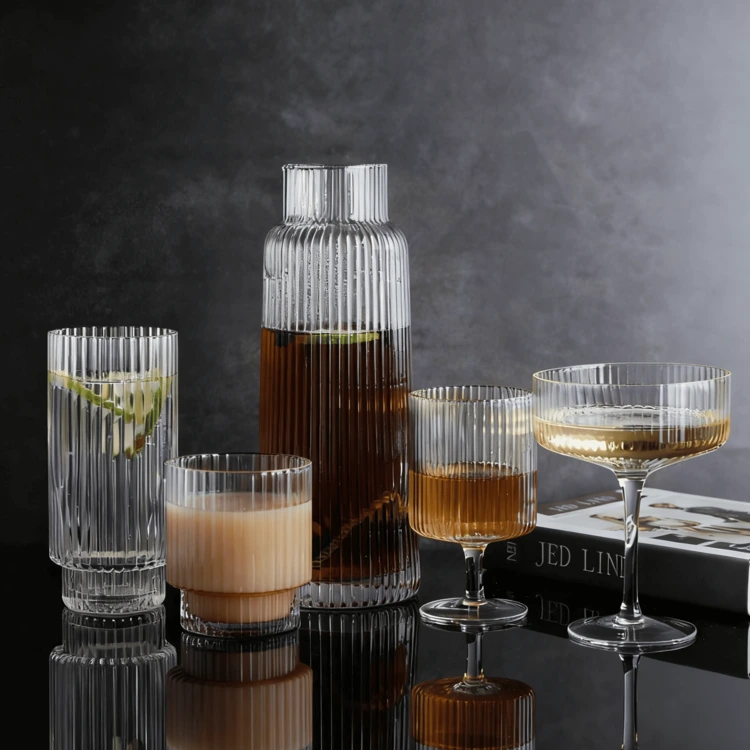 400 ml Kaburgalı Uzun Bardak 1