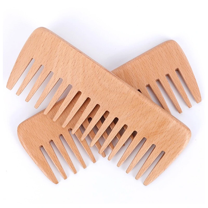 Wood Comb | Wood/Bamboo Wide Tooth Comb 1