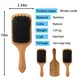 Wooden Soft Bristle Hair Brush 35 Days with Good Price 3