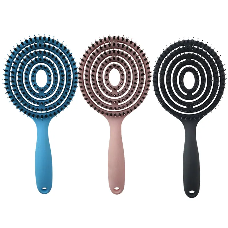 Tophair Brush Manufacturer 1pcs/opp Bag Package Or Custom Package Plastic 7