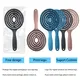 Tophair Brush Manufacturer 1pcs/opp Bag Package Or Custom Package Plastic 6