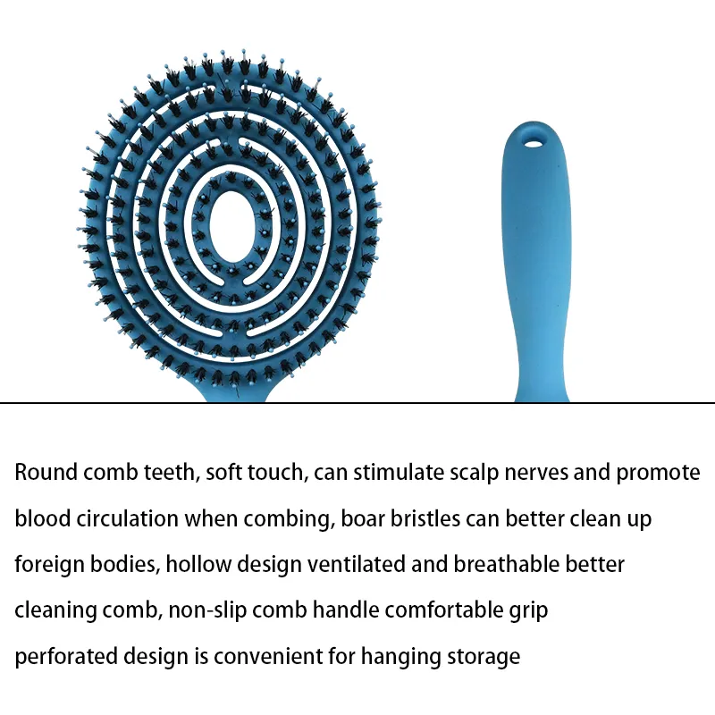 Tophair Brush Manufacturer 1pcs/opp Bag Package Or Custom Package Plastic 5