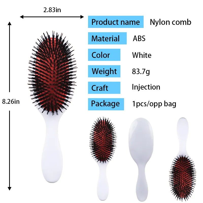 High End Goody Plastic Bristle Hair Brush Goody Plastic Bristle Hair Brush Company 3