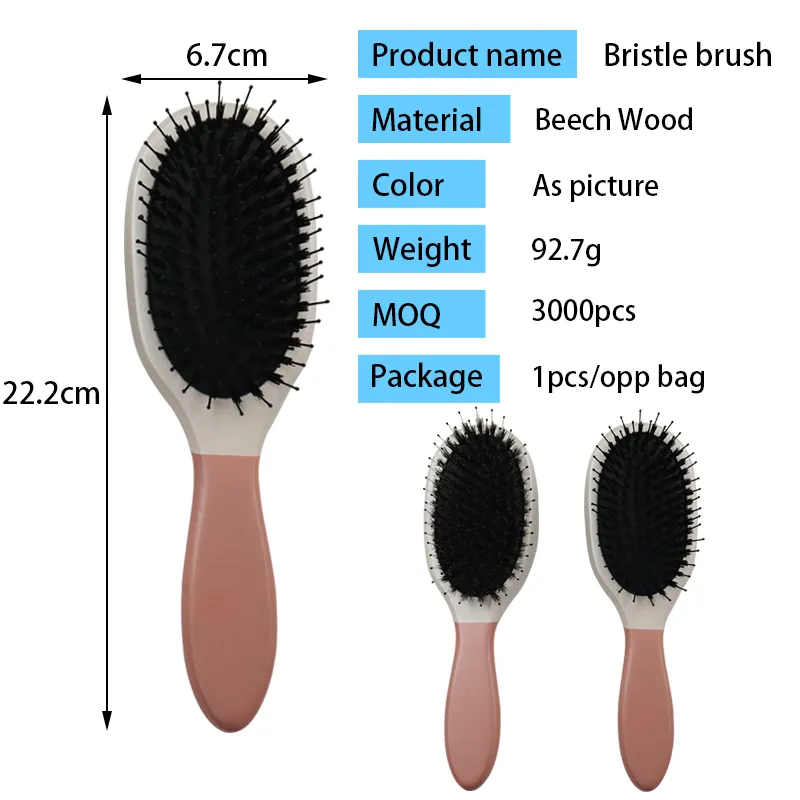 Hair Brush Supplier 1pcs/opp Bag Package Or Custom Package - - Artisans 3
