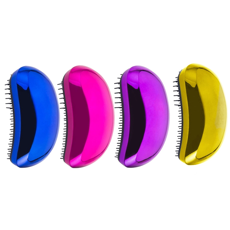 Venta al por mayor que diseña el enredo del cepillo del peine del pelo que desenreda para el salón que diseña el pelo de las mujeres 1